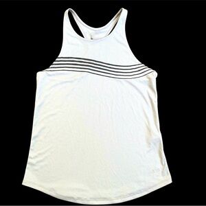 Under Armour- Cool Stitched Fitted Coupe Women's Racerback Grey Tank Top. Sz Lg